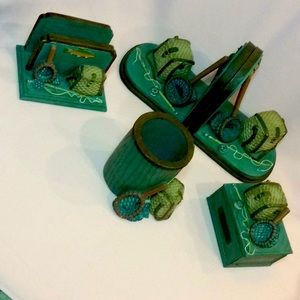 FINAL SALE PRICE Office Accessories for the Fisherman in Your Life